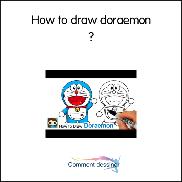 How to draw doraemon